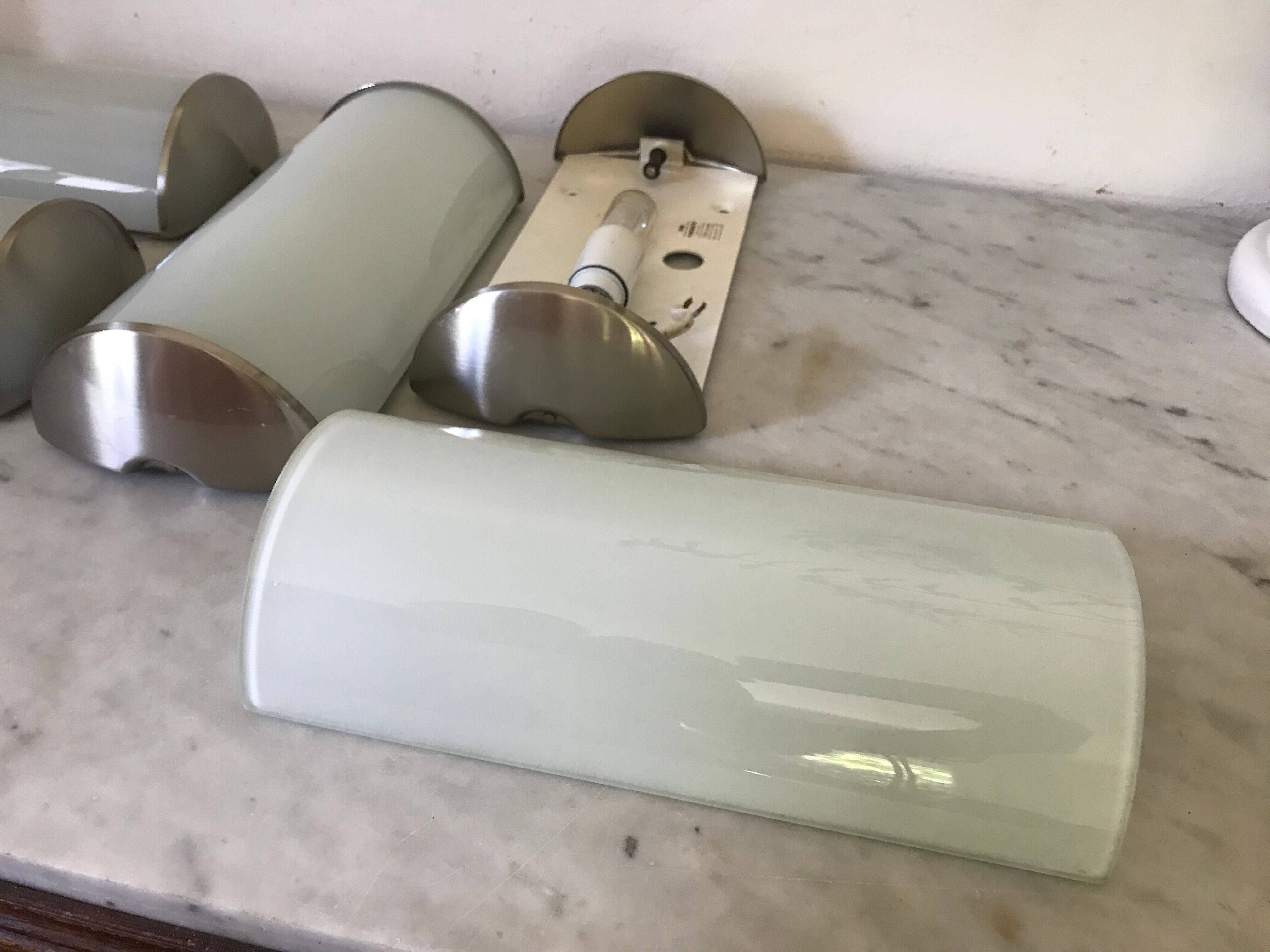 Pair of Metalarte wall light