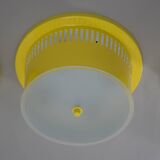 Big Yellow Flush Mount, 1960s, 4 Items Available, Restored