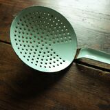 Hanging screen vintage mint enamelled sheet metal