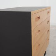 Ash chest of drawers, Danish design, 1970s, manufacturer: Hundevad & Co