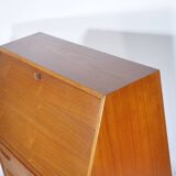 Secrétaire de bureau en teck de conception danoise des années 1960, modèle 68,