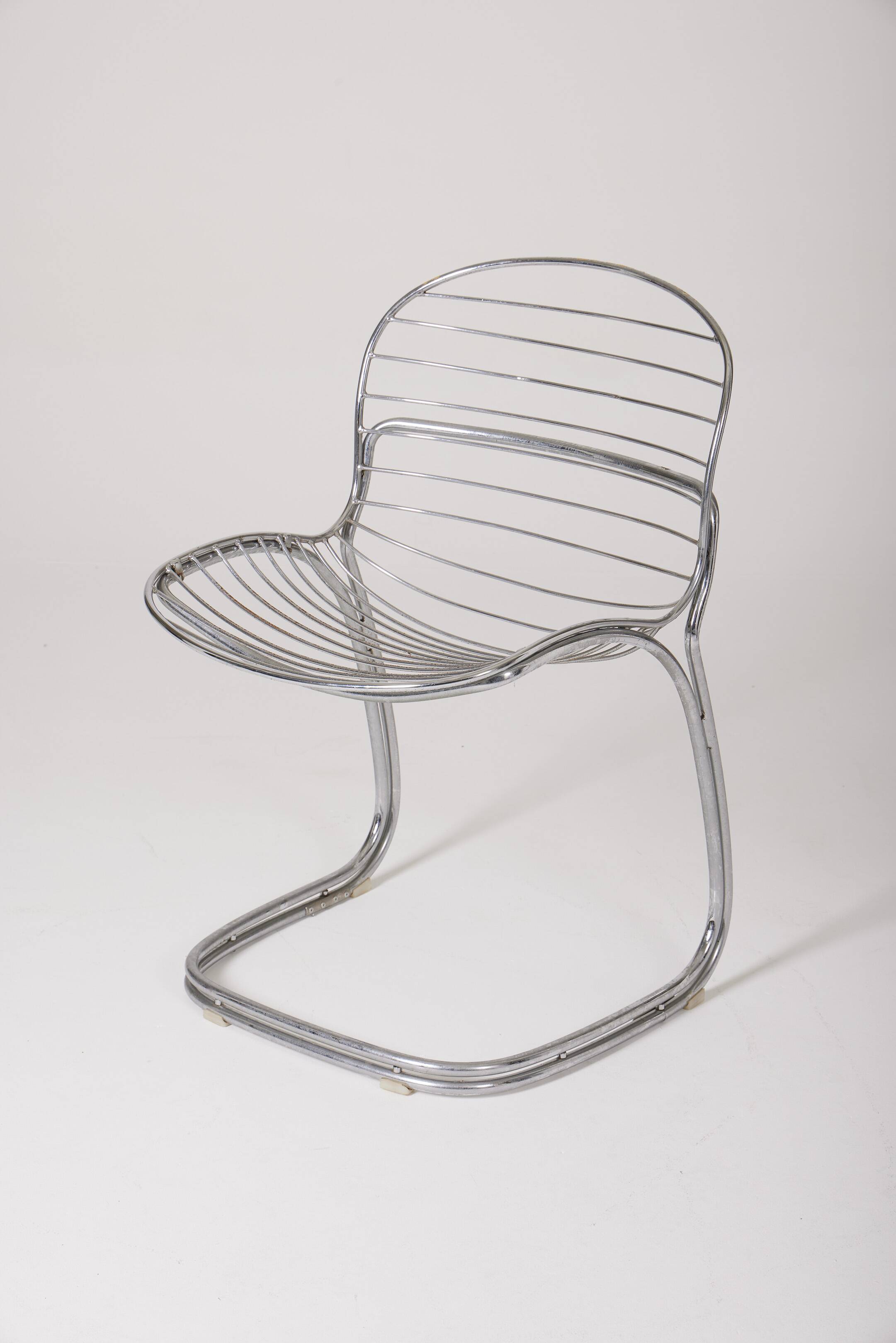 Set of 4 Sabrina Gastone Rinaldi chairs