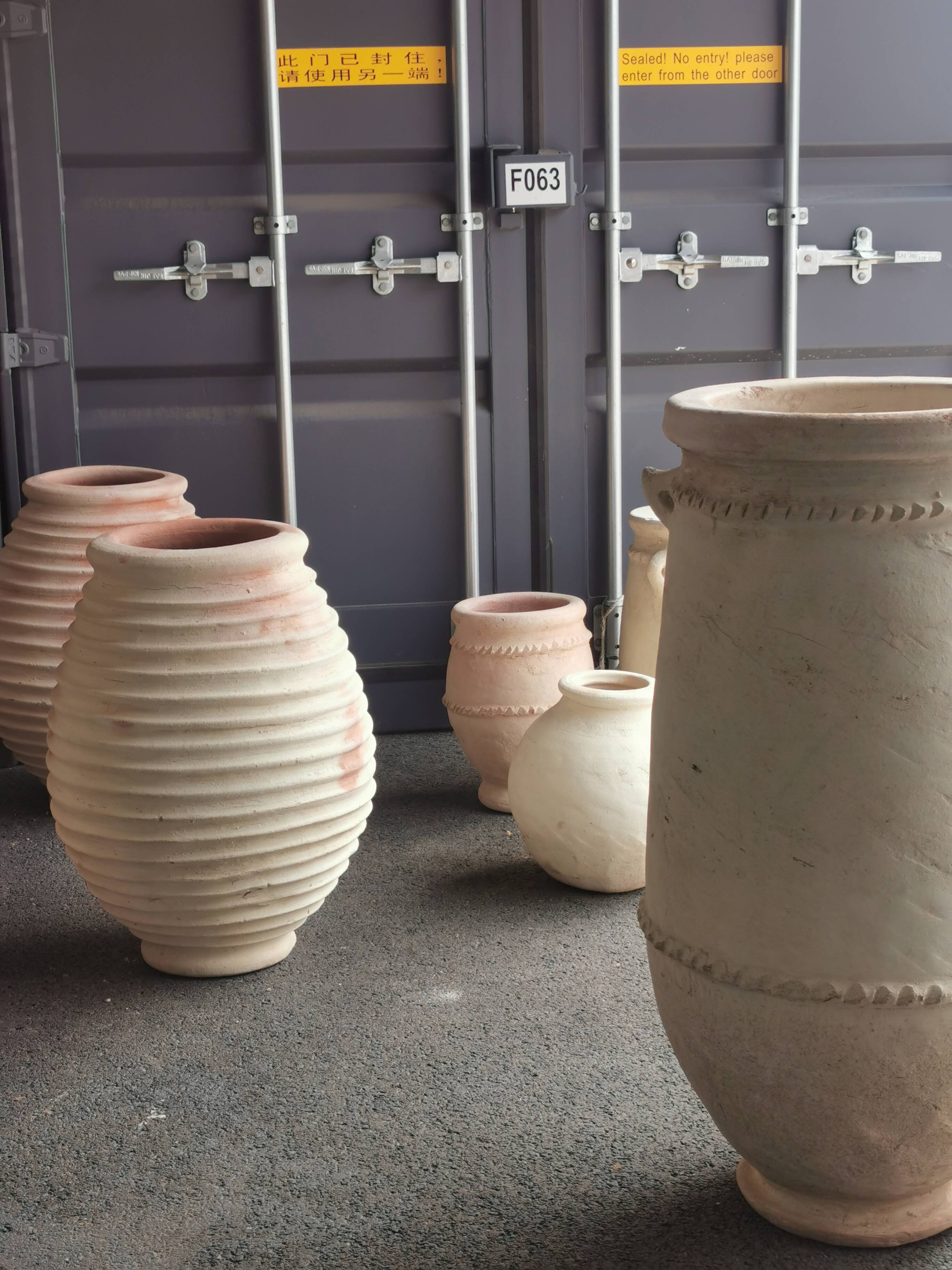 Tamegroute terracotta jar