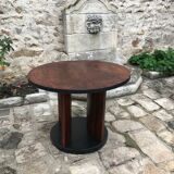 Table ronde en palissandre