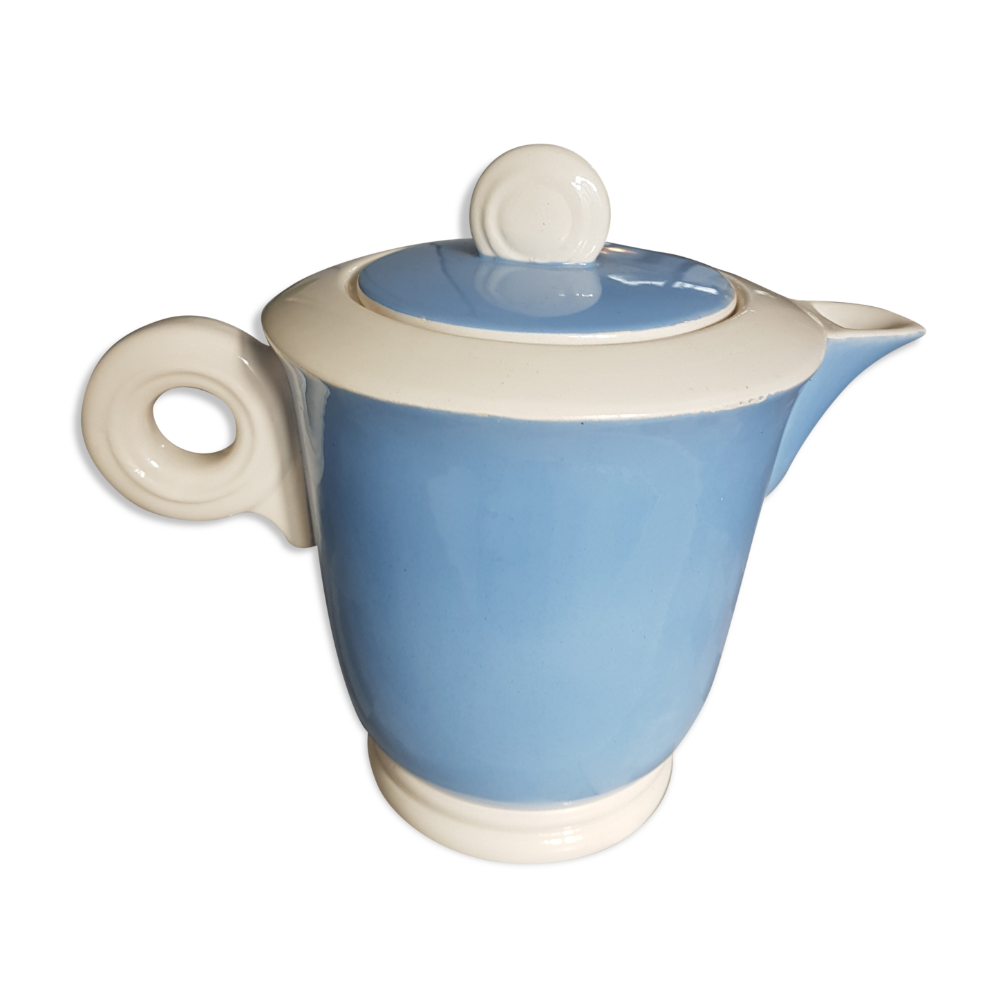 Digoin Blue Teapot