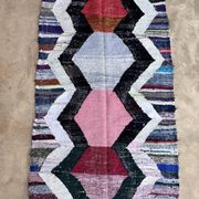Tapis Marocain coloré - 125 x 214 cm