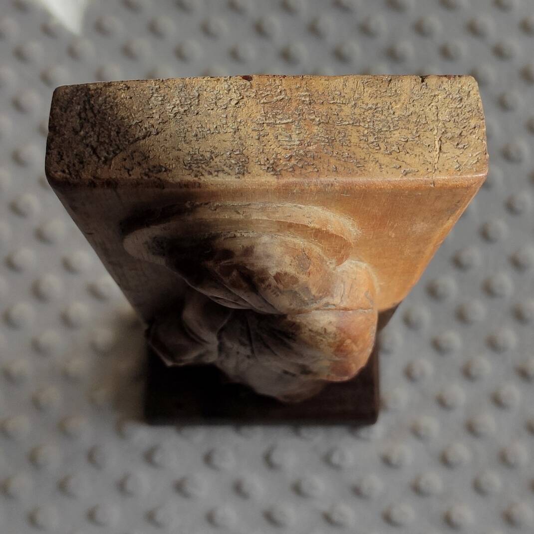 Virgin wooden sculpture