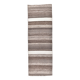 Brown natural wool kilim , hand made wool kilim , runner kilim rug 66x191cm