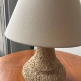 Lampe vintage en pierre du Gard