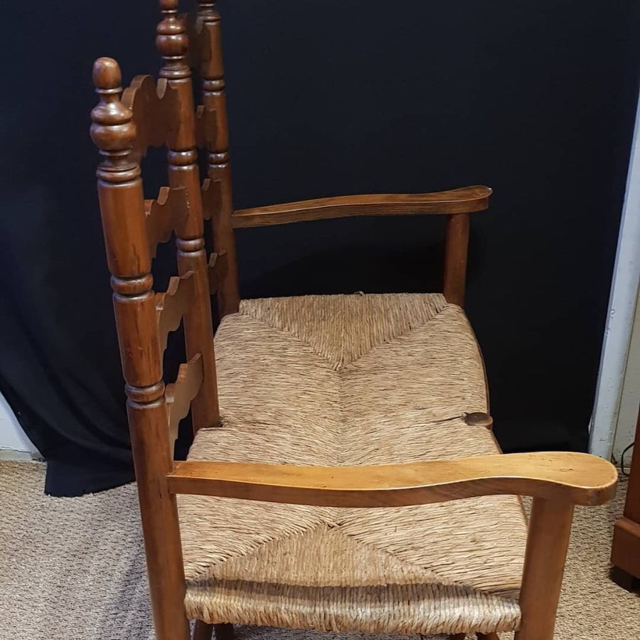 Banc paillé provencale