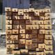 Vintage Industrial Workshop 78 Drawer 2x2 Workshop Craft Cabinet with Shell Handles