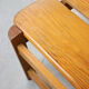 Vintage scandinavian pine lounge chair