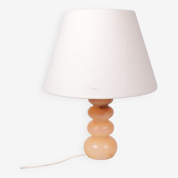 Onyx table lamp