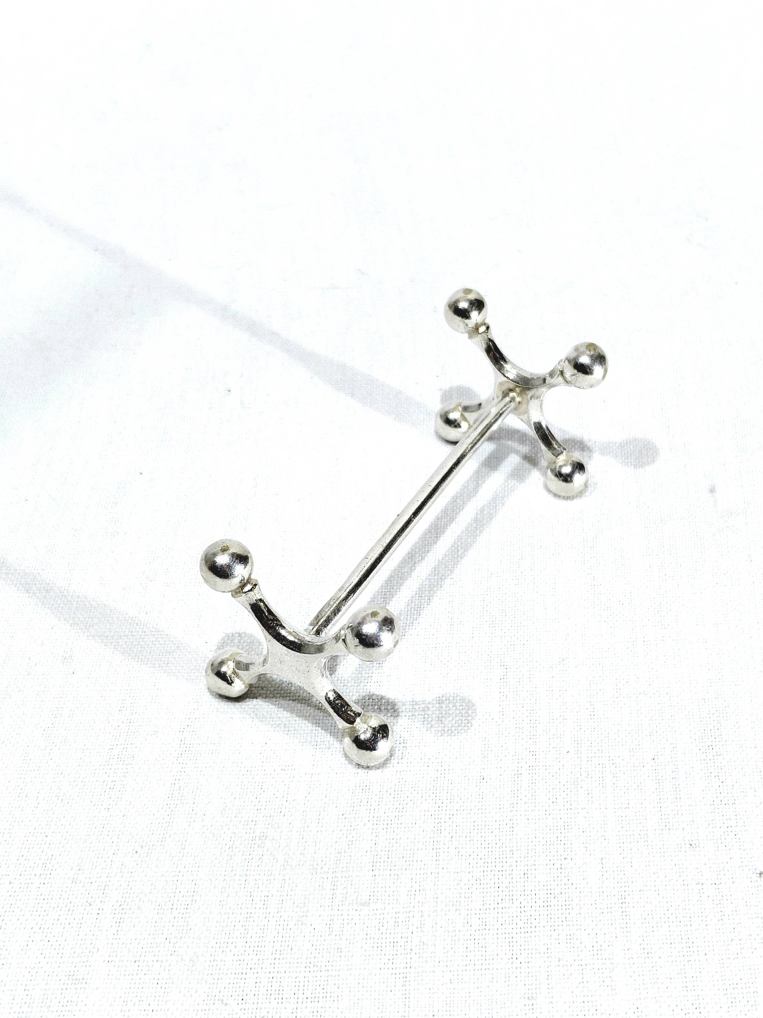 SFAM - Set of 9 Silver-Plated Knife Holders