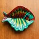 Vintage fish-shaped dish from Cérenne Vallauris
