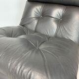 Brown leather heater