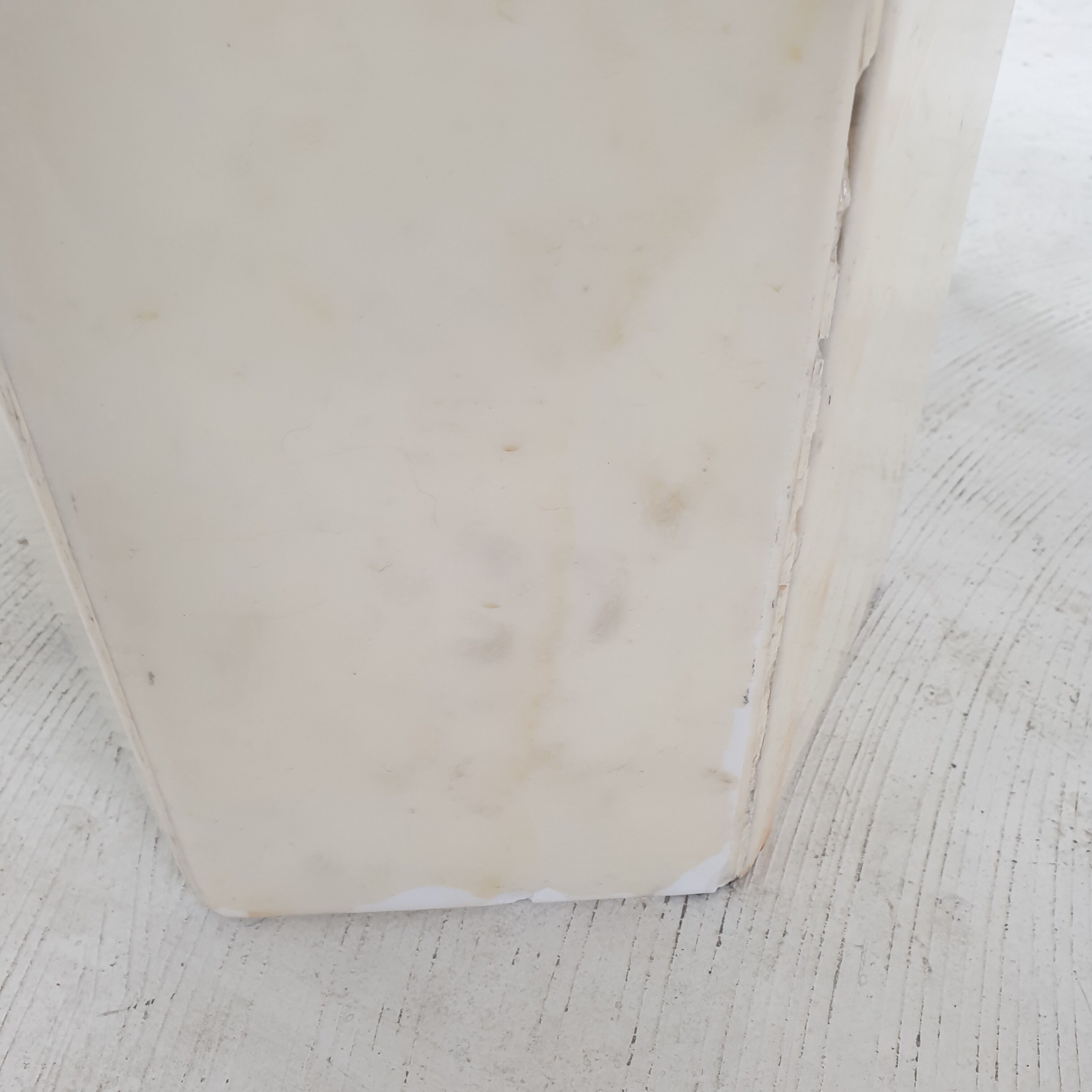 Set of 3 Italian Carrara Marble Side Tables, 1980s