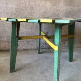 Vintage patinated garden table