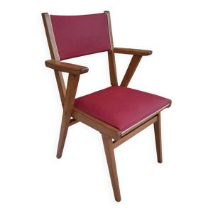 Fauteuil en hêtre et
