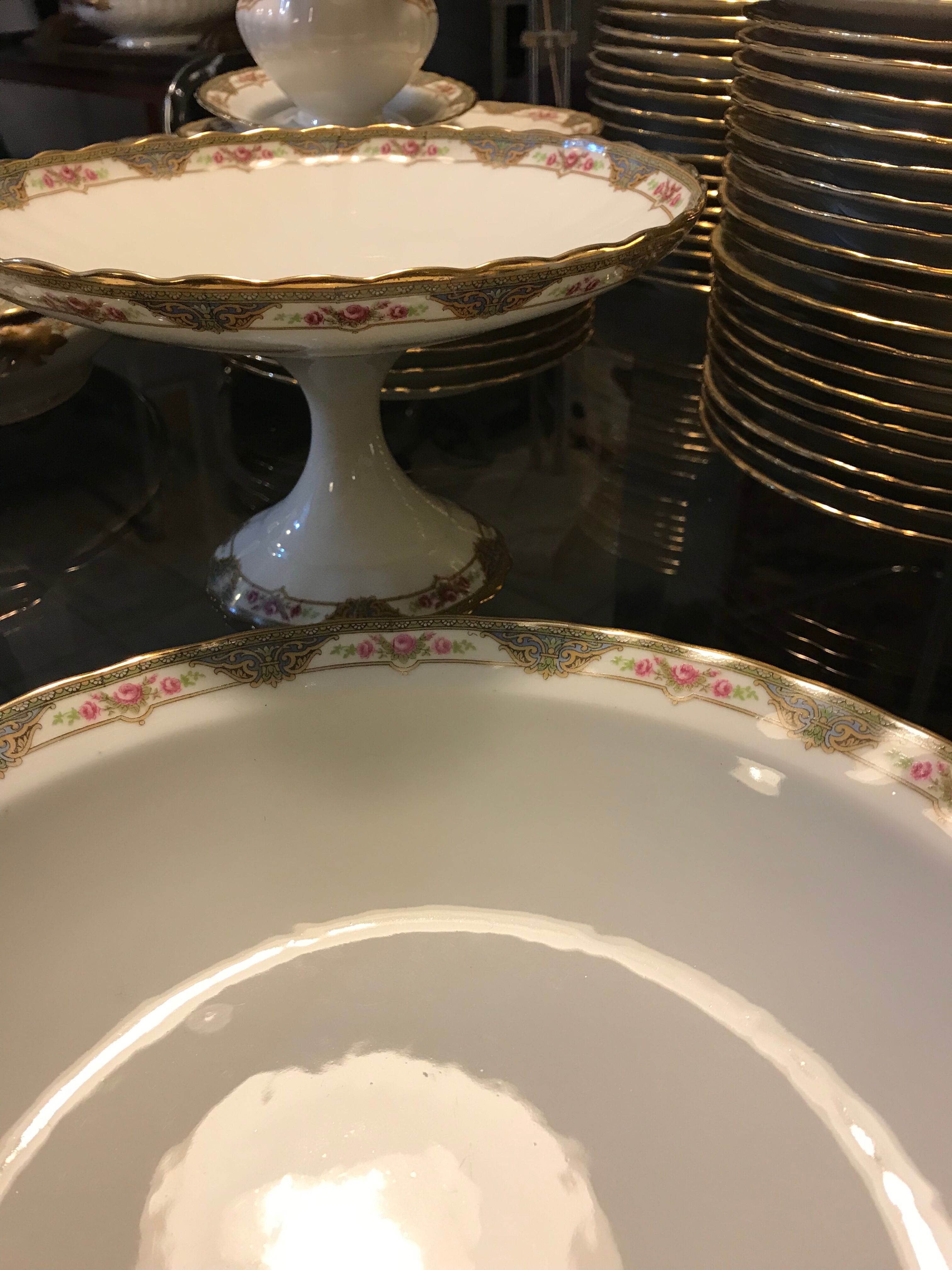 Limoges porcelain table service André François