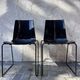 2 polycarbonate chairs 1980