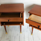 Vintage bedside tables