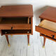 Vintage bedside tables