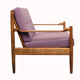 1960s armchair in lilac