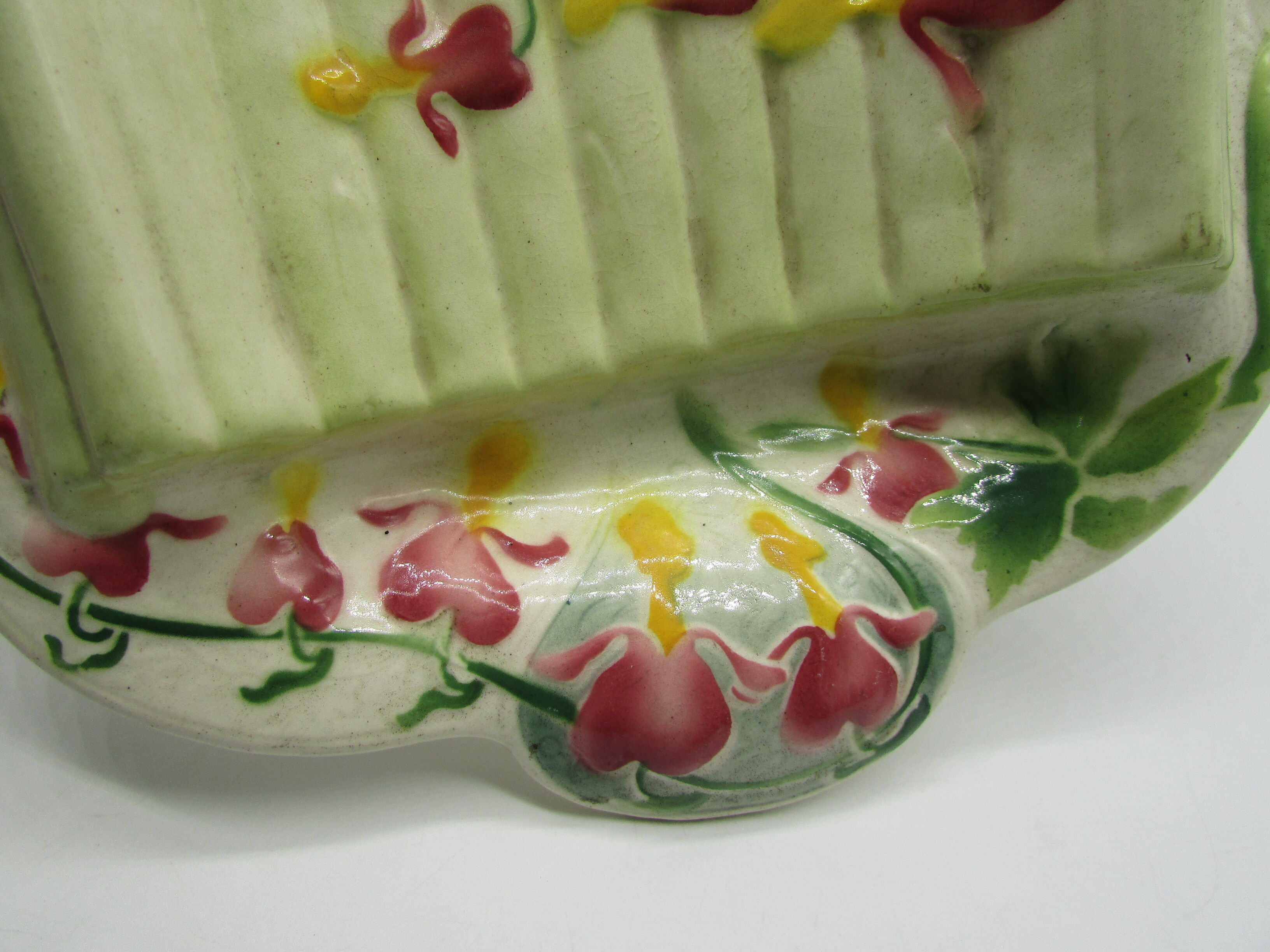 Asparagus dish slurry KG St-Clément art-nouveau