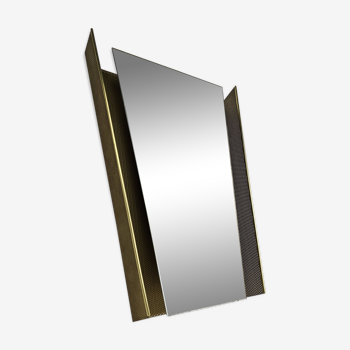 Artimeta mirror perforated metal gold-colored Floris Fiedeldij