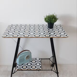 Vintage TV table restyled