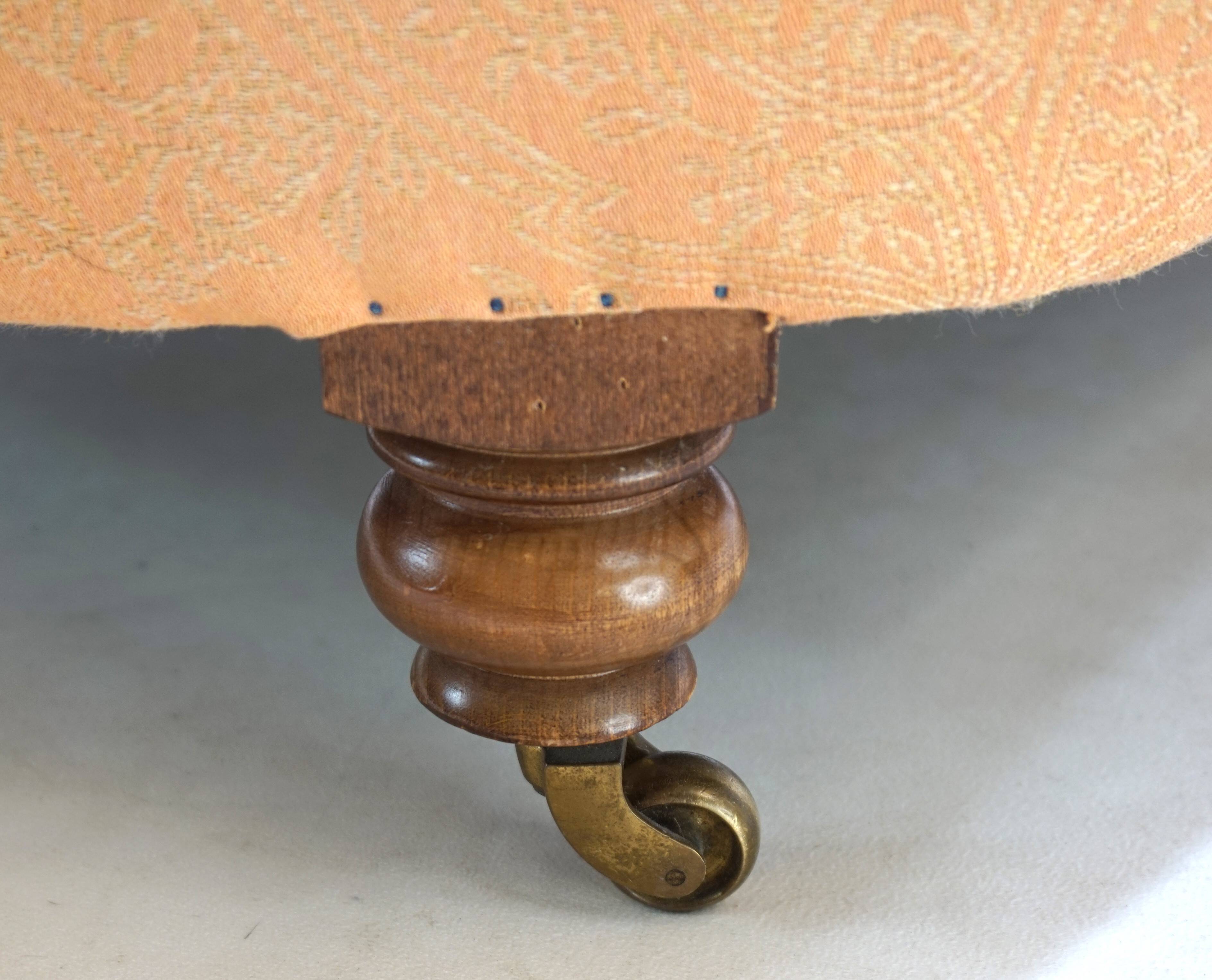 Deep seated armchair in the style of Howard & Sons