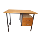 Bureau vintage en fer et bois