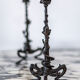 Paire de chandeliers en bronze Victor Paillard