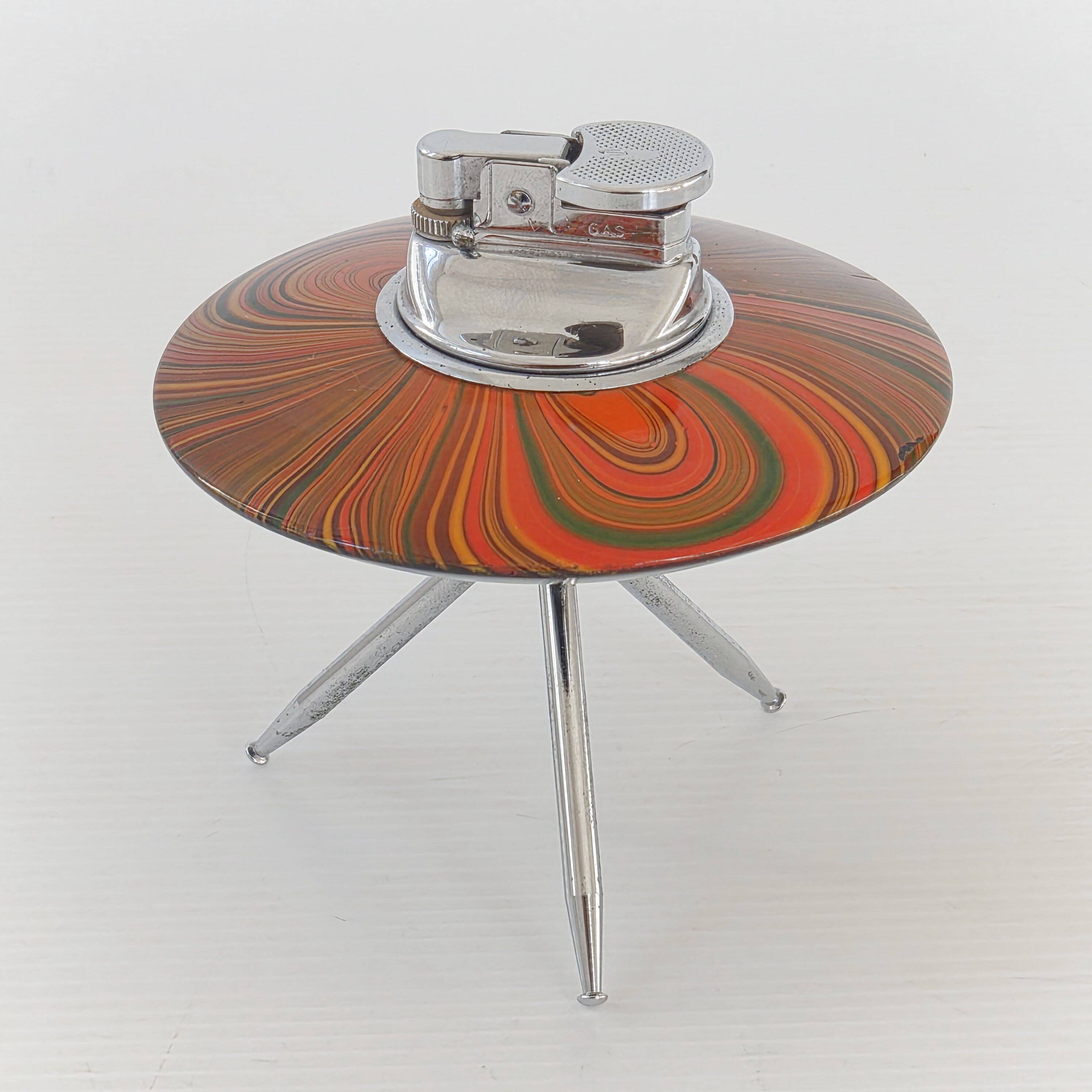 VINTAGE UFO BRIQUET TRIPOD 1960 ROCKABILLY 60S 1960S 1960S