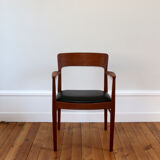 Scandinavian chair in Teak Henning Kjaernulf 1960