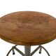 Vintage Industrial Workshop Stool Work Stool Adjustable In Height 60's design