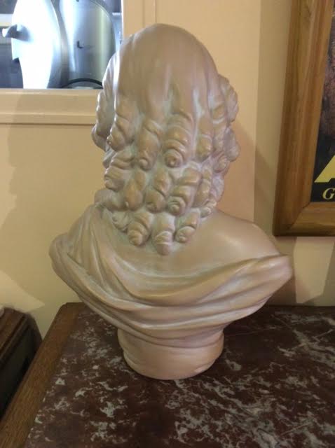 Plaster bust