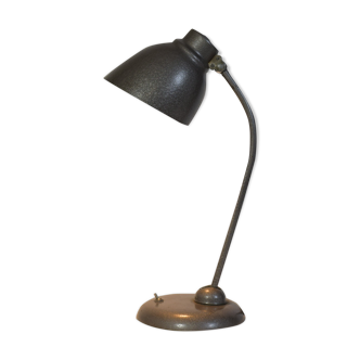 Lampe de bureau, métal moderniste, vintage