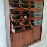 English display mahogany cabinet around 1910