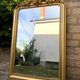 Mirror high 171 cm / 107 cm large mirror louis Philippe Golden has the sheet d gold
