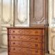 Commode style bambou en sapin époque 1900