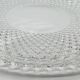 Chiseled glass dish