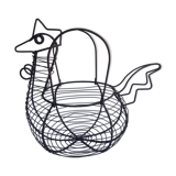Old metal egg basket