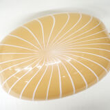 Murano biomorphic glass table lamp, 1970s