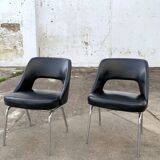 Pair of chairs conference Line Roset