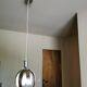 Suspension vintage inox brossé