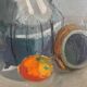 Large still life with lemon and orange 1962
