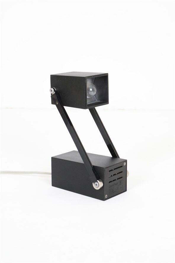 Black Louis Poulsen “Lampetit” desk / table lamp by Bent Gantzel-Boysen, Mid-century Danish modern design, 1960s / 1970s