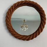 Design mirror in braided rope, 1960